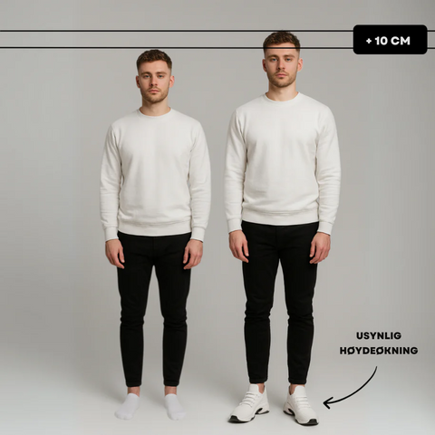 Alex | Øk høyden din (+6 cm, +8 cm, +10 cm)