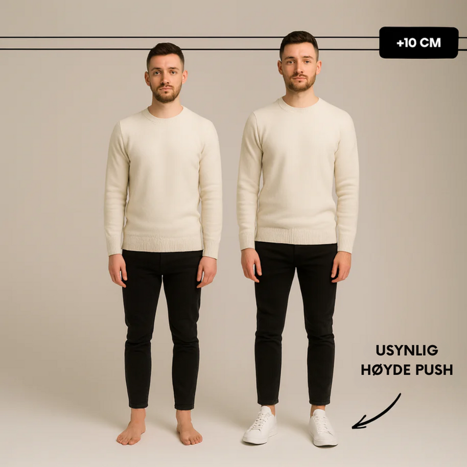 Sam | Øk høyden din (+6 cm, +8 cm, +10 cm)