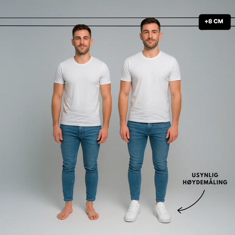 Charlie | Øk høyden din (+8 cm)