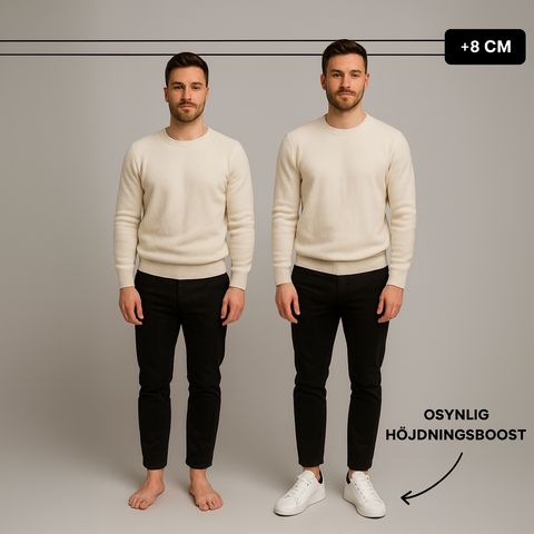 Max | Öka din längd (+6 cm, +8 cm)