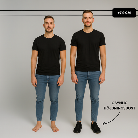 Hunter | Öka din längd (+6 cm, +8 cm)