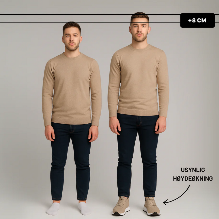 Nate | Øk høyden din (+6 cm)